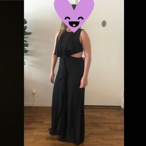 NWT Black BCBGMAXAZRIA Gown